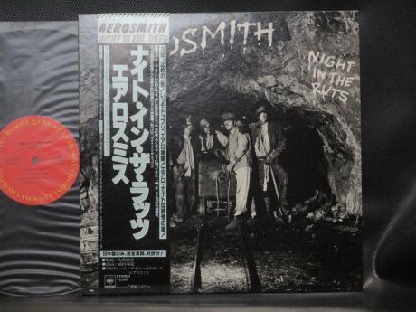 Aerosmith Night In The Ruts Japan Orig. LP OBI