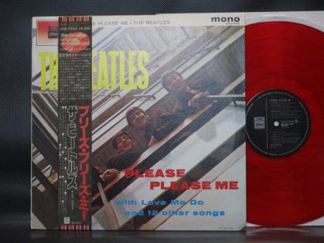 Beatles Please Please Me Japan LTD LP OBI RED WAX MONO