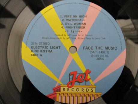 Backwood Records : ELO Electric Light Orchestra Face the Music