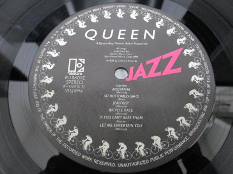 Backwood Records : Queen Jazz Japan Orig. LP OBI POSTER | Used