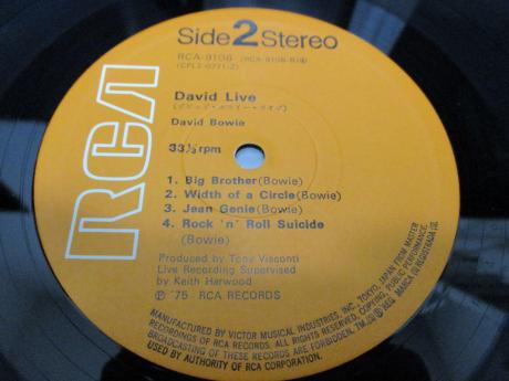 Backwood Records : David Bowie David Live Japan Orig. 2LP OBI