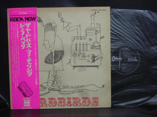 Yardbirds Roger the Enginner Japan Early LP PINK OBI G/F NM