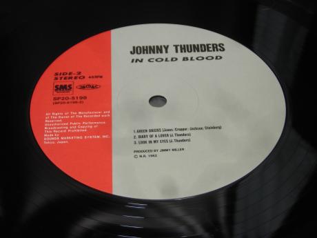 JOHNNY THUNDERS/IN COLD BLOOD orig仏盤 - 洋楽