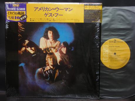 Backwood Records Guess Who American Woman Japan Ltd Ed Lp Cap Obi Shrink Used Japanese Press Vinyl Records For Sale