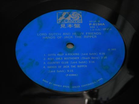 Backwood Records : Lord Sutch & Heavy Friends Hands of Jack the