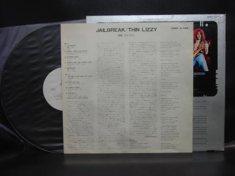 Backwood Records : Thin Lizzy Jailbreak Japan Orig. PROMO LP WHITE