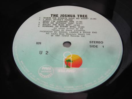 Backwood Records : U2 Joshua Tree Philippines Orig. LP SINGLE