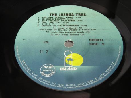 Backwood Records : U2 Joshua Tree Philippines Orig. LP SINGLE