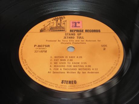 Backwood Records : Jethro Tull Stand Up Japan Early Press LP ROCK