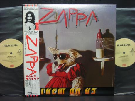Backwood Records : Frank Zappa Them or Us Japan Orig. 2LP OBI
