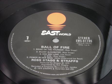 Backwood Records : Ross Stagg & Strapps Ball of Fire Japan Orig ...