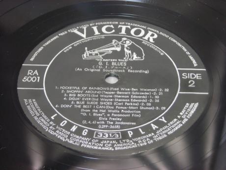 Backwood Records : Elvis Presley G. I. Blues Japan Orig. LP VICTOR ...