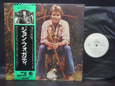 Backwood Records : CCR John Fogerty S/T Japan Orig. PROMO LP OBI