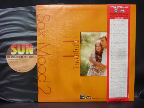 Backwood Records : Sax Mood 2 Japan ONLY LP OBI CHEESECAKE COVER 