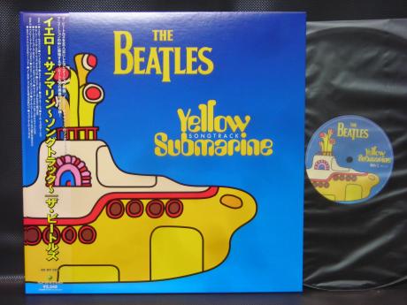 Beatles Yellow Submarine Songtrack Japan Orig. LP OBI INSERT