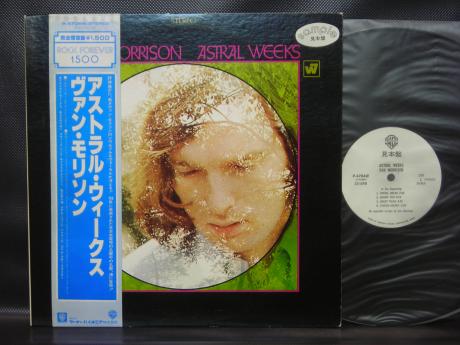 Records : Van Astral Weeks Japan PROMO LP OBI WHITE LABEL | Used Japanese Press Vinyl Records For Sale