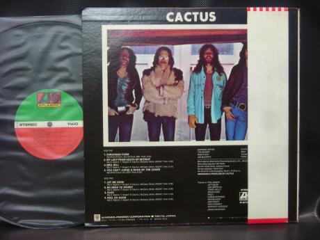 Backwood Records : Cactus 1st S/T Same Title Japan Early Press LP