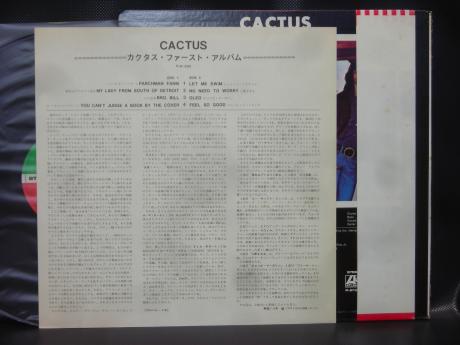 Backwood Records : Cactus 1st S/T Same Title Japan Early Press LP