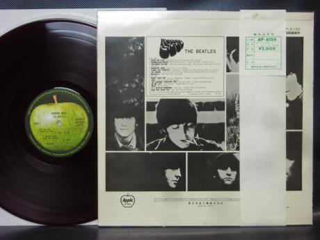 Backwood Records : Beatles Rubber Soul Japan Apple 1st Press LP OBI RED ...