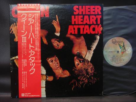 Backwood Records : Queen Sheer Heart Attack Japan Orig. LP OBI