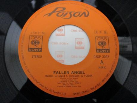 Backwood Records : Poison Fallen Angel Japan PROMO 7