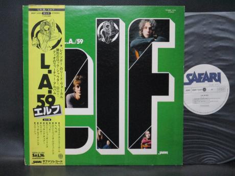 Backwood Records : DIO ELF - L. A. 59 Japan Orig. PROMO LP OBI WHITE LABEL  | Used Japanese Press Vinyl Records For Sale