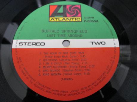 grænse kalk Krympe Backwood Records : Buffalo Springfield Last Time Around Japan Early LP OBI  | Used Japanese Press Vinyl Records For Sale
