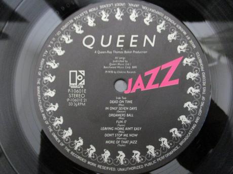 Backwood Records : Queen Jazz Japan Orig. LP OBI POSTER | Used