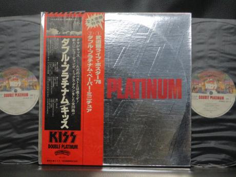 Kiss Double Platinum Japan Orig. 2LP OBI POSTER COMPLETE