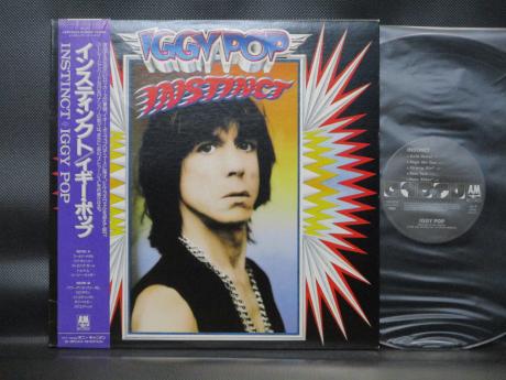 Backwood Records : Iggy Pop Instinct Orig. LP OBI INSERT | Used Japanese Vinyl Records For Sale