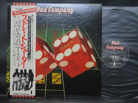 Bad Company Straight Shooter Japan Orig. LP OBI