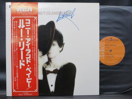 Backwood Records : Lou Reed Coney Island Japan Orig. LP OBI INSERT