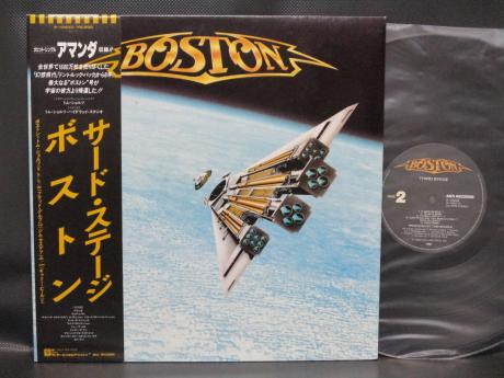 Backwood Records : Boston Third Stage Japan Orig. LP OBI INSERT