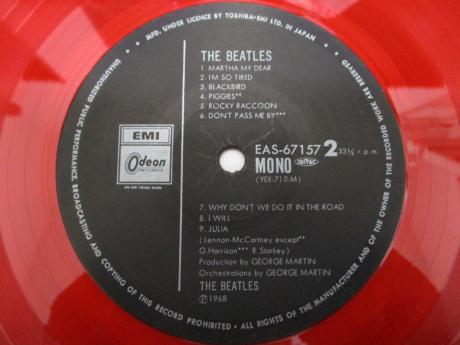 Backwood Records : Beatles White Album Japan LTD 2LP MONO RED WAX