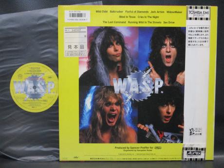 Backwood Records : WASP Last Command Japan Orig. PROMO LP OBI