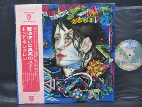 Backwood Records Todd Rundgren A Wizard A True Star Japan Early Press Lp Obi Used Japanese Press Vinyl Records For Sale