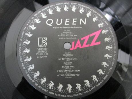 Queen Jazz Japan Orig. LP OBI RARE POSTER