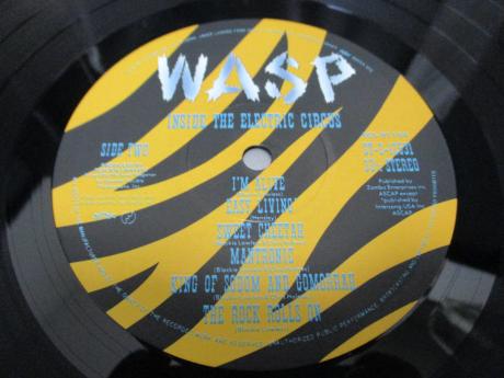 WASP W.A.S.P. Inside The Electric Circus Japan Orig. LP OBI