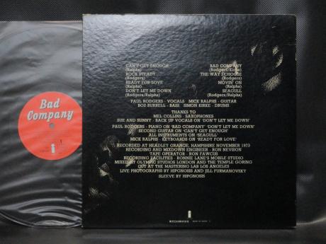 Bad Company 1st Same Title Japan Orig. LP OBI BOOKLET
