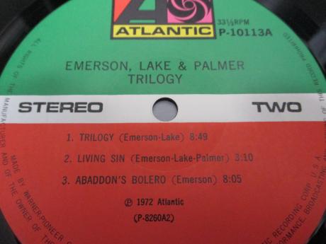 Backwood Records : ELP EL&P Emerson Lake & Palmer Trilogy Japan