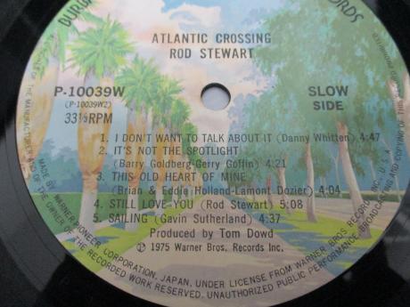 Rod Stewart Atlantic Crossing Japan Orig. LP OBI