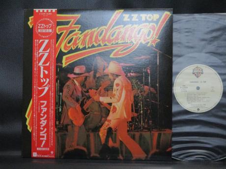 Backwood Records : ZZ TOP Fandango ! Japan TOUR ED LP RED OBI