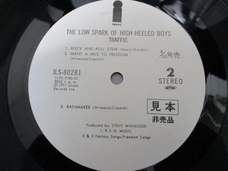 Traffic The Low Spark Of High Heeled Boys Album Cover Sticker