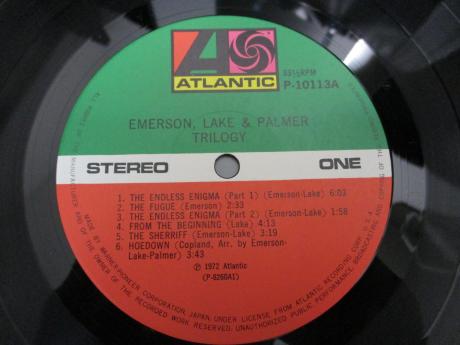 Emerson Lake & Palmer Trilogy - Double obi Japanese Vinyl LP