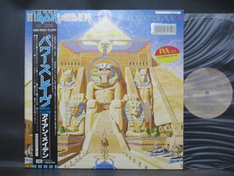 Iron Maiden Powerslave Japan Orig. LP OBI