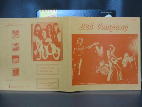 Bad Company 1st Same Title Japan Orig. LP OBI BOOKLET