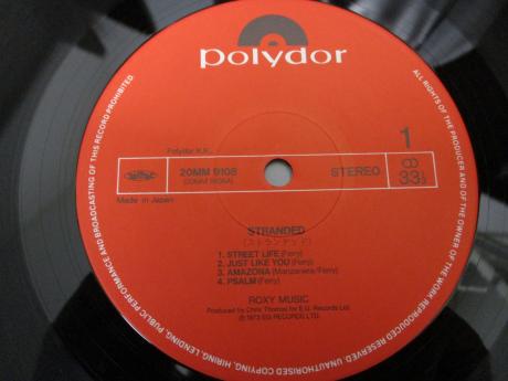 Roxy Music Stranded Japan LTD LP GOLD OBI