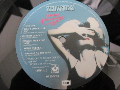 Scorpions Savage Amusement Japan Orig. LP OBI RARE STICKER