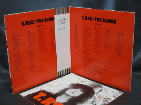 ( Marc Bolan ) T.REX The Slider Japan Orig. LP OBI RARE POSTER