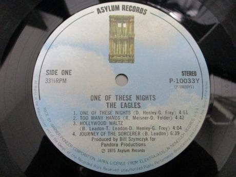 Eagles One Of These Nights Japan Orig. LP OBI